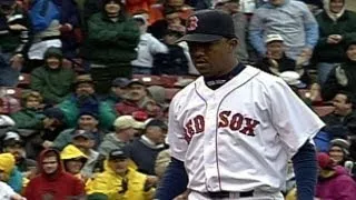 Pedro Martinez starts game with immaculate inning