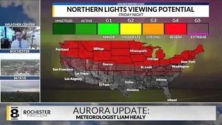 Could Rochester see the Aurora Friday night?