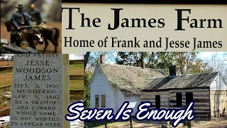 Jesse James Birthplace! James Farm & Museum In Kearney Missouri!