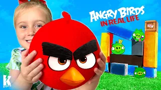 Angry Birds Movie 2 in Real Life Game for Kids!!! KidCity