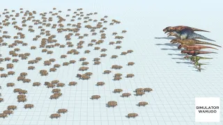 Sea of 500 Pigs vs ALL TEAMs Animal Revolt Battle Simulator