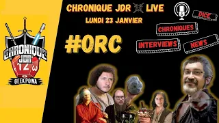 Chronique #jdr live 🎲🎙️🐲 23 janvier, OGL 1.2, interview, news, Role n play, #openRPG #ORCLicense
