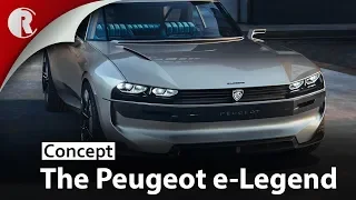 The Peugeot e-Legend Concept Has Tesla-Beating Looks and Range