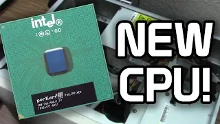 Upgrading the CPU in the $5 Windows 98 PC! - Can It Run at 1 GHz?