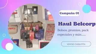 Haul BELCORP Campaña 01 2024 México #BolsoNayla #MochilaLevana #FestivalTotal