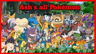 Ash's all Pokemon | GEN 1-8 in sequence | Shadow Gaming