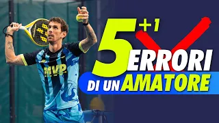 5+1 ERRORI per un AMATORE di PADEL ❌ 🎾 Tutorial per Principianti in ITALIANO - MAESTRO NAZIONALE 🇮🇹