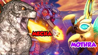 Baby Mothra vs. Mecha Godzilla (Godzilla Reacts)