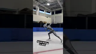 Speed skating suit of the future 👽 Prototype is ready