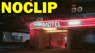 Cyberpunk 2077 | Exploring No-Tell Motel's Out Of Bounds Areas