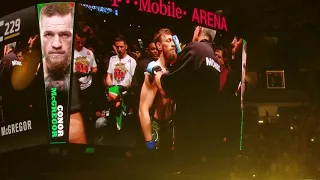 UFC 229 Conor McGregor Entrance vs Khabib Nurmagomedov Las Vegas October 6, 2018