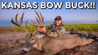 BIG Kansas Bow Buck!! | October Bowhunting!