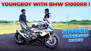 Young Boy With BMW S1000rr | Tamilnadu's Only Fastest S1000rr | S1000RR Ownership Review in Tamil