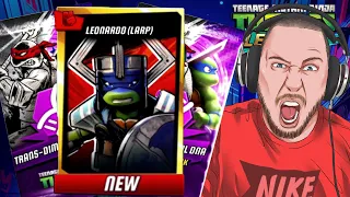 We got Larp Leo from our pack opening in Teenage Mutant Ninja Turtles Legends Part 6