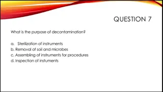 You Need to Know This!!! Are you preparing for STERILE PROCESSING EXAMS? IAHCSMM Practice questions