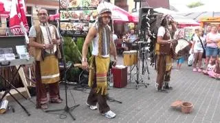 Peruvian Indian Music - Performance in Dąbki # 4 Indian relaxation