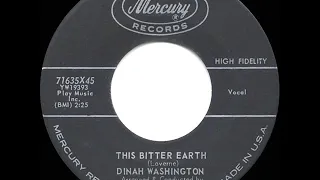 1960 HITS ARCHIVE: This Bitter Earth - Dinah Washington (a #1 R&B hit)