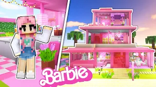 💖 I Built the Barbie Film House in Minecraft!