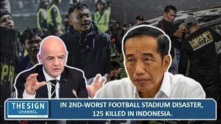 In 2nd-worst football stadium disaster, 125 killed in Indonesia.