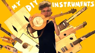 MY DIY MUSICAL INSTRUMENTS // welcome to my channel