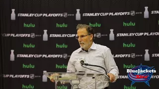 John Tortorella postgame press conference Game 5