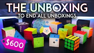 EVERY WCA PUZZLE UNBOXED AND EXPLAINED ($600+)