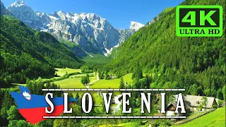 SLOVENIA  💚  MAGICAL NATURE - Kranjska Gora, Bled, Vintgar, Tolmin 4K ► 18 min