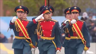 Kremlin Chimes & The Sacred War 76th Victory Day Parade 2021 at Moscow's Red Square