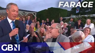 Barage the Farage: Nigel Farage answers questions from the people of Cudham