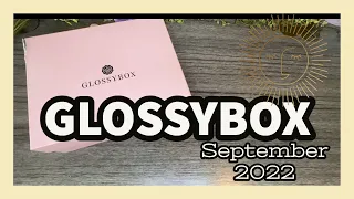 Glossybox Beauty Box September 2022 Unboxing