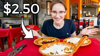 INSANE MEXICAN STREET FOOD TOUR (México Food Vlog)