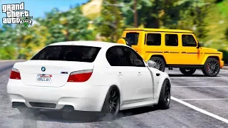 РЕАЛЬНАЯ ЖИЗНЬ В GTA 5 - ВЛЕТЕЛ В НОВЫЙ MERCEDES G63 AMG! НЕУДАЧНЫЙ ДРИФТ НА BMW M5 E60! 🌊ВОТЕР