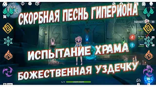 Скорбная песнь Гипериона Испытание храма Сердце Змея духа Божественная Уздечка | genshin impact