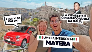 A cidade na Itália onde as casas eram nas cavernas: 1 dia em Matera 😱🇮🇹