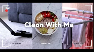 Deep Clean With Me🫧  | Healthy Breakfast 🥣 | Tips to keep flowers in water💐