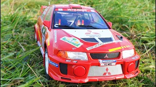 Mitsubishi Lancer Evolution 5 WRC Rally Australia 1998 1/18 Altaya Ixo - Driver Tommy Makinen  2021