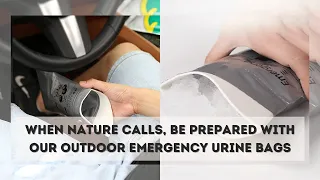 Outdoor Emergency Urine Bags - Disposable Emergency Urinal Bag