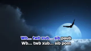 Kawm Muas - Wb Xub Sib Paub ( Girl Karaoke ) Disco