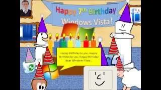 Happy 7th Birthday Windows Vista!