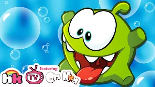 HooplaKidz TV - Om Nom Stories: Bath Time | Cut The Rope | Cartoons for Kids | Om Nom Full Episodes