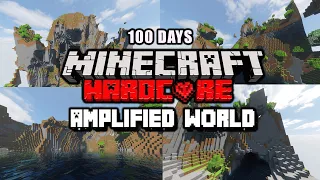 I Survived 100 Days In Amplified World On Minecraft Hardcore With....@GamerSambo  (Hindi)