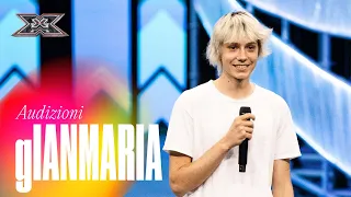 L’inedito di gIANMARIA, “I suicidi” emoziona i giudici | X Factor 2021 - AUDIZIONI 1