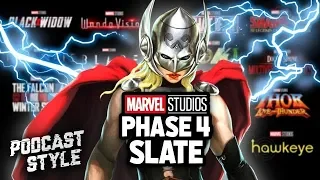 Marvel Phase 4 SLATE REVEAL BREAKDOWN - Everything You Want To Know!