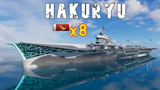 World of WarShips Hakuryū - 8 Kills 211K Damage