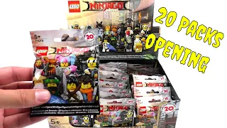 Lego 71019 The LEGO Ninjago Movie Minifiguren - 20 Pack Opening - deutsch review