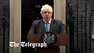 Boris Johnson's final farewell speech in full as he leaves Downing Street