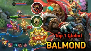 UNKILLABLE BALMOND || PERFECT HYPER BALMOND || MOBILE LEGENDS BUILD AND EMBLEM || MLBB