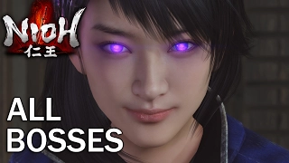 Nioh: All Bosses and Endings (1080p 60fps)