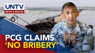 PCG denies alleged bribery as claimed by capsized boat’s captain in Binangonan tragedy