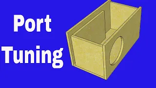 Understanding Port Length, Box Volume, and Tuning Frequency.